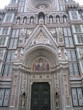 duomo entrance, florence duomo entrance, florence