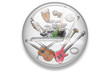 Musikbuttons Aqua: Latin Instrumente