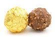 wrapped and unwrapped chocolates