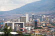 Medellin downtown. Colombia. Buildings. Landscape panorama