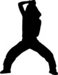 illustration of a girl fighting