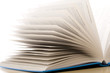 an opened book