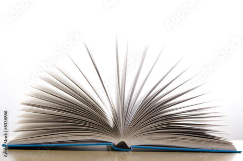 Foto: an opened book an opened book