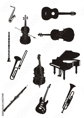 Vector: Instrumentos musicales Instrumentos musicales