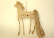Handmade fabric horse
