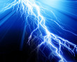 Intense lightning