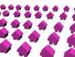 A group of houses