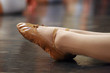 little ballet slippers on little feet