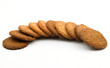 row of cookies