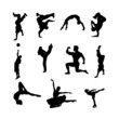 people in action vector