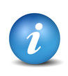 Information Symbol - blue Information Symbol - blue