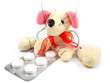 baby mouse, soft toy, key ring, tablets