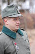 German soldier WWII.Reenacting