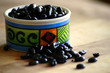Fresh Coffee Beans in Mexican Dish