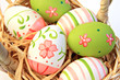 Hand painted easter eggs. 