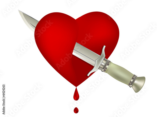 heart clip art pictures. Clip-art of dagger and bloody
