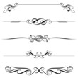vector file of horizontal elements decoration design