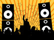Dj at disco