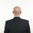 a man senior back