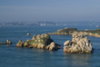 France, Côtes d'Armor, Ile de Bréhat, paysage côte sud