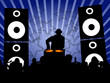 Dj at disco