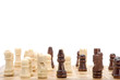 object on white: game - chess macro