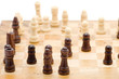 object on white: game - chess macro