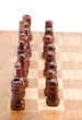 object on white: game - chess macro