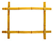 Cadre de tableau en bambou