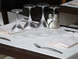 restaurant table mise