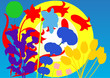 colourful floral arrangement colourful floral arrangement