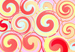 pink cream and blue swirls pink cream and blue swirls