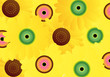 group of sunflowers group of sunflowers
