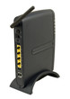 Photo of wireless router with RJ-45 connectors