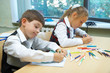 Children drawing