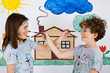 Kids painting