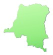 Democratic Republic of the Congo map