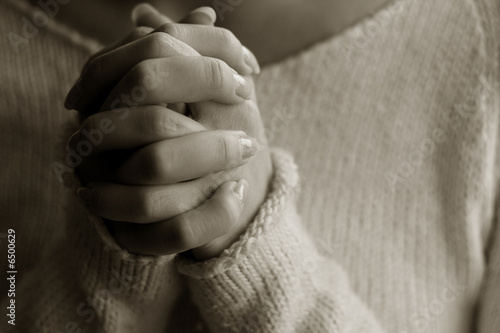 Photo: Praying woman hands Praying woman hands