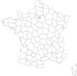 france en départements