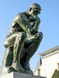 Statue du Penseur dans le jardin du Musée Rodin. Statue du Penseur dans le jardin du Musée Rodin.