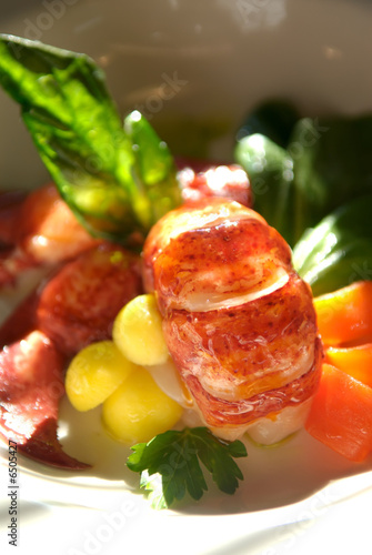 Photo: Lobster dinner Lobster dinner