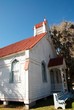 Photo: Old white church building Old white church building