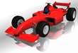 Ferrari F1 - highly detailed illustration