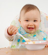 eating baby girl