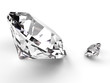 Big and small diamond Big and small diamond