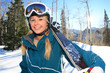 Young skier