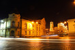 The center of Sofia, Bulgaria by night The center of Sofia, Bulgaria by night