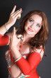 Belly Dancer in Red