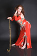 Belly Dancer with cane