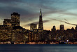 San Francisco Skyline at sunset